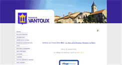 Desktop Screenshot of mairie-vantoux.fr